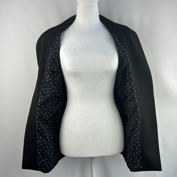 Tristan classic chic black fitted blazer - Women Large 12 - Picture 6 of 9